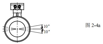 dn600電磁流量計測量電*安裝方向圖