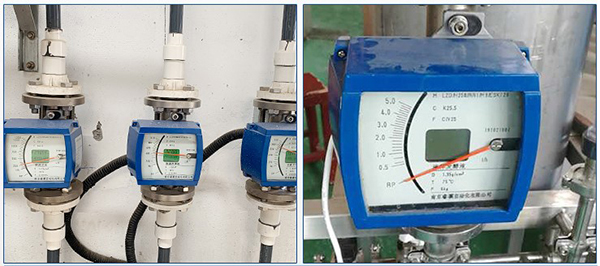 液體防腐流量計(jì)現(xiàn)場安裝使用圖